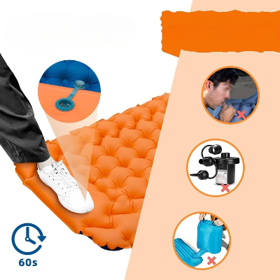 MATELAS GONFLABLE - LE 8,5 CM AVEC OREILLER