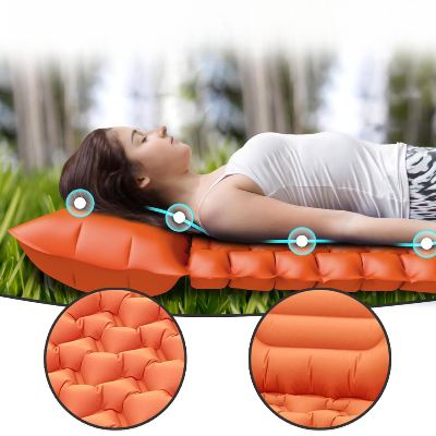 MATELAS GONFLABLE - LE 8,5 CM AVEC OREILLER
