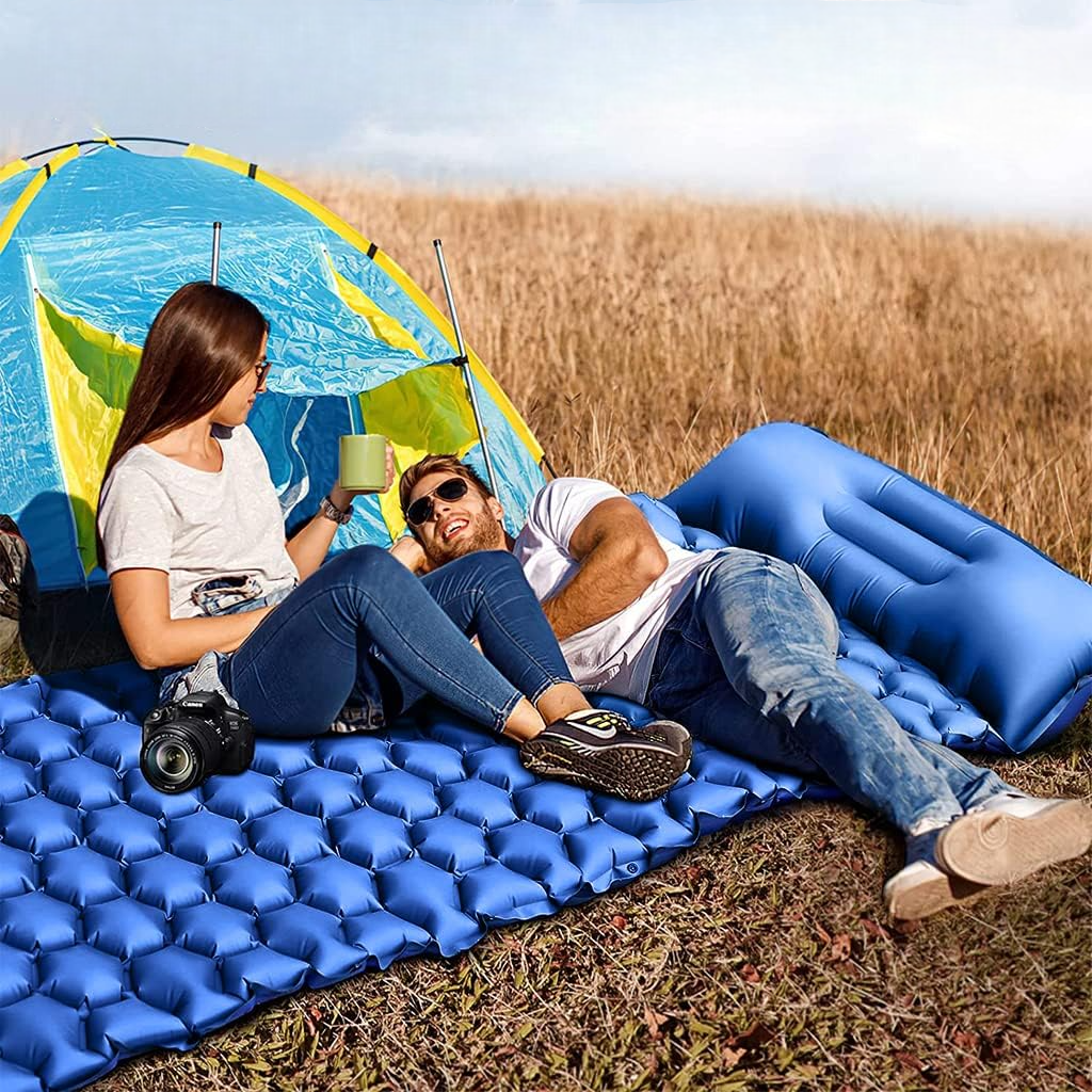 MATELAS GONFLABLE - LE 8,5 CM AVEC OREILLER