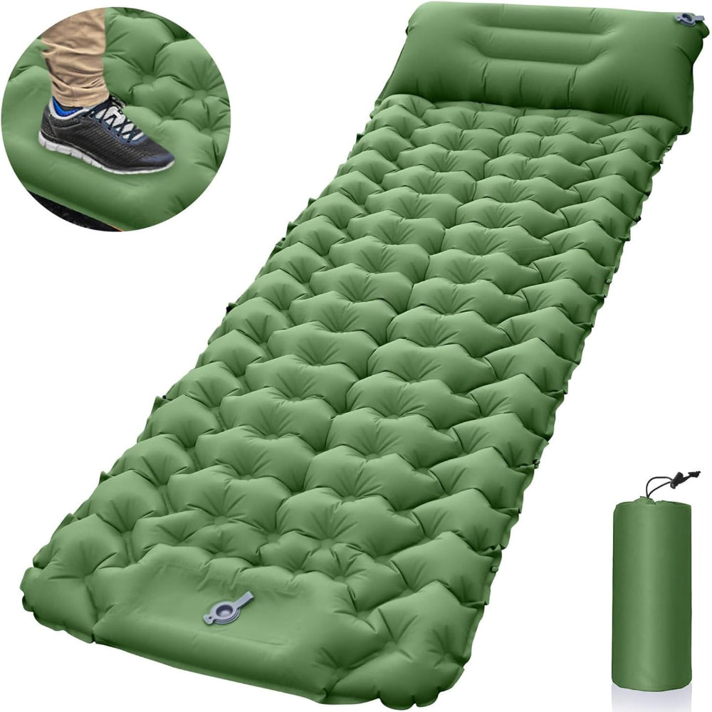 MATELAS GONFLABLE - LE 8,5 CM AVEC OREILLER
