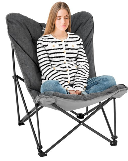 chaise-de-camping-grise