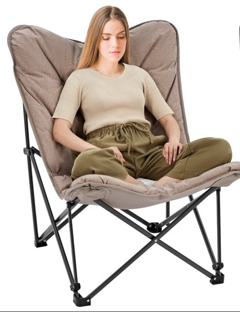 chaise-de-camping-marron