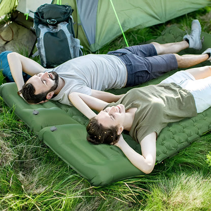 couple couche matelas gonflable 2 personnes