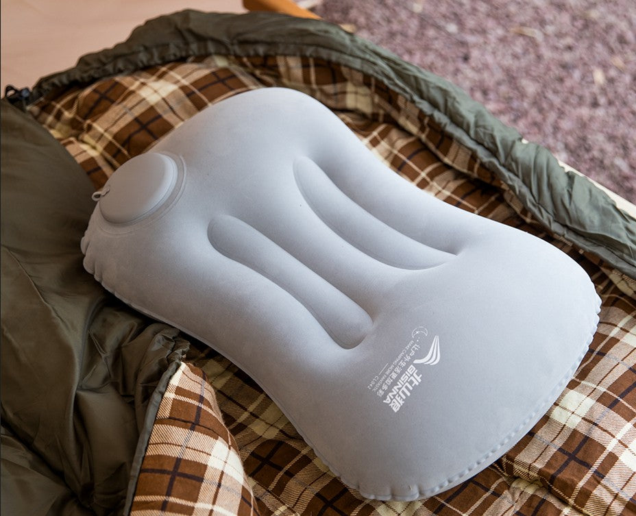 coussin gonflable dans sac de couchage