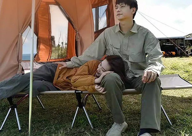 Lit de Camp | LE 38 CM DE HAUT - Camping Confortable