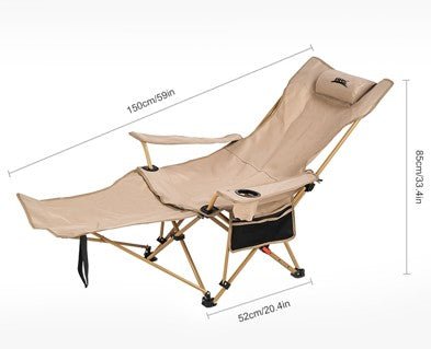 Chaise de camping | LA CHAISE LONGUE - Camping Confortable