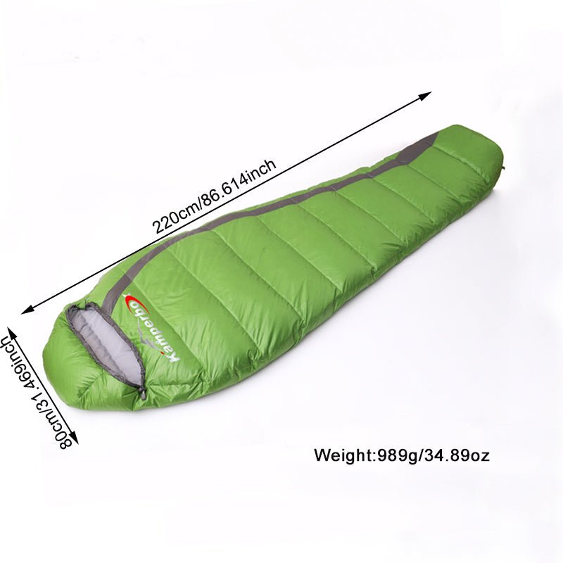 Sac de couchage 0 degré | LE DUVET DE CANARD - Camping Confortable