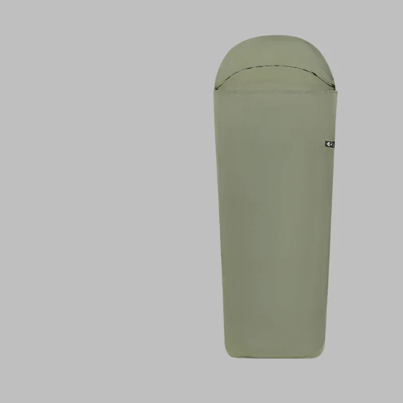 drap sac couchage vert