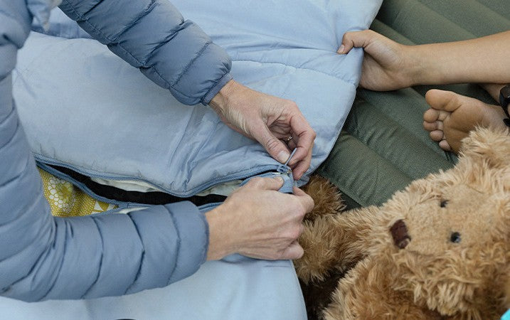 extension sac de couchage enfant