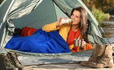 Sac de couchage | LE MINCE EN POLAIRE - Camping Confortable
