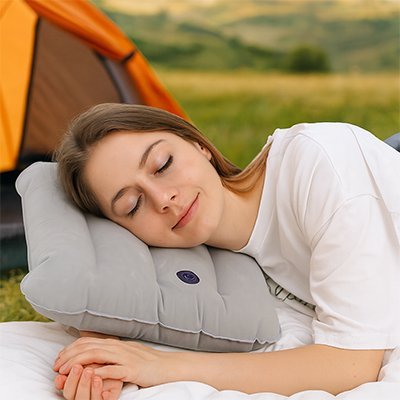 Coussin gonflable | LE COUSSIN RECTANGULAIRE - Camping Confortable