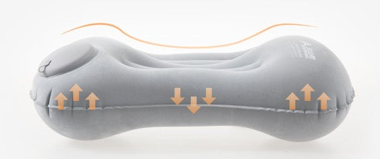 forme ergonomique coussin gonflable