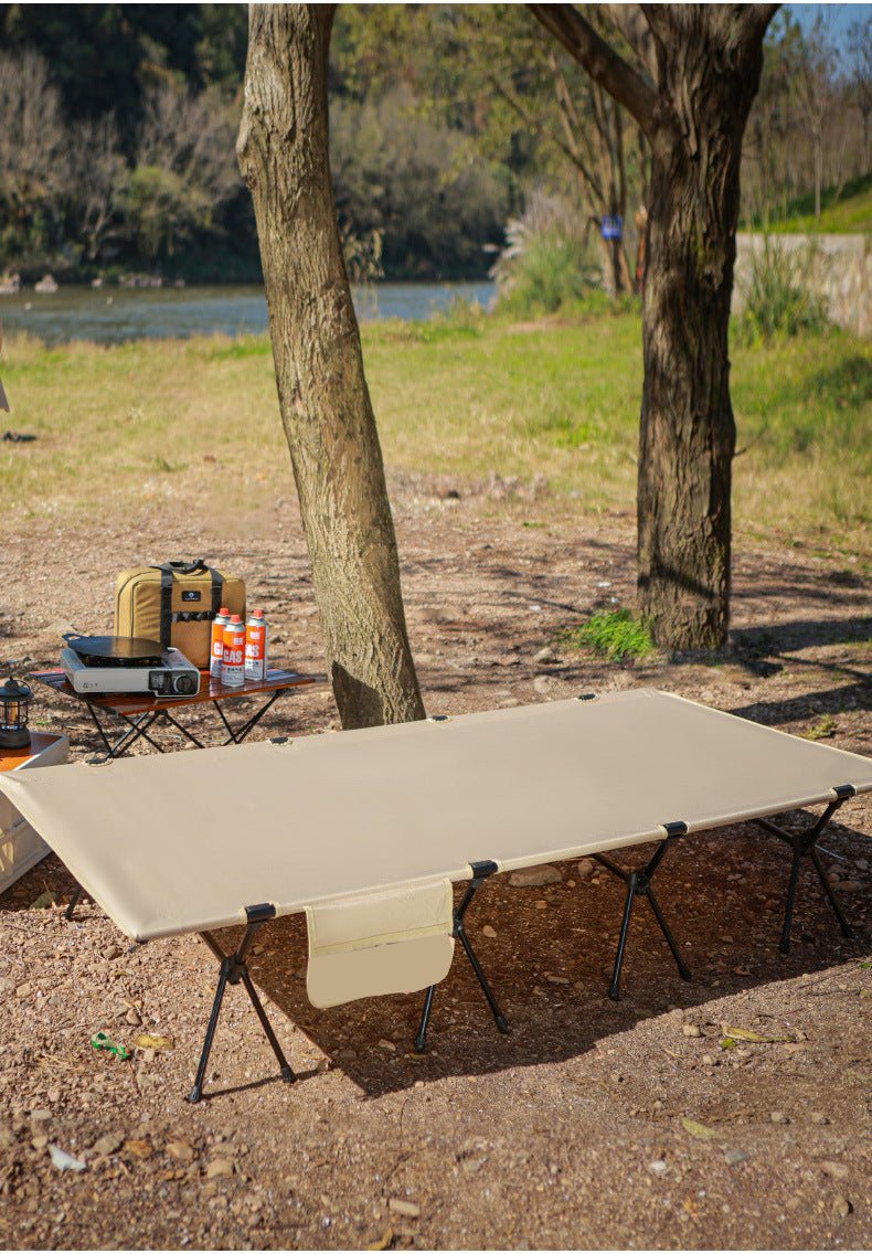 Lit de Camp | LE LARGE 38 CM DE HAUT - Camping Confortable