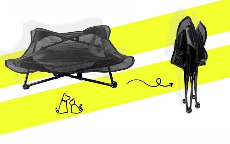 Lit de Camp Chien | POUR TOUTOU ET MINOU - Camping Confortable