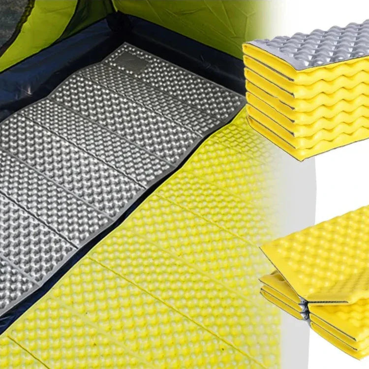 matelas de sol dans tente