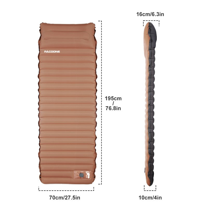 matelas gonflable 1 personne dimensions
