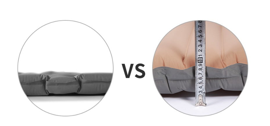 matelas gonflable 1 personne epaisseur 10 cm
