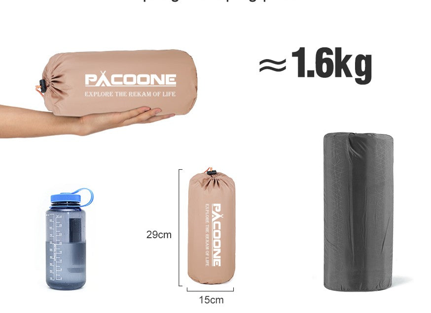 matelas gonflable 1 personne range sac rangemant