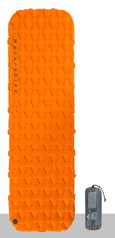 matelas gonflable| LE 6,5 CM SANS OREILLER - Camping Confortable