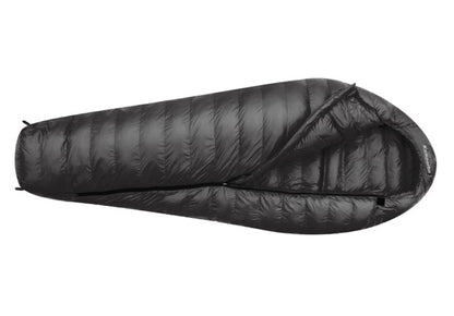 sac-de-couchage-grand-froid-le-synthetique-noir-zipper-central