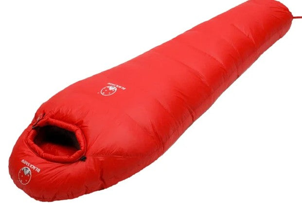 sac de couchage grand froid rouge