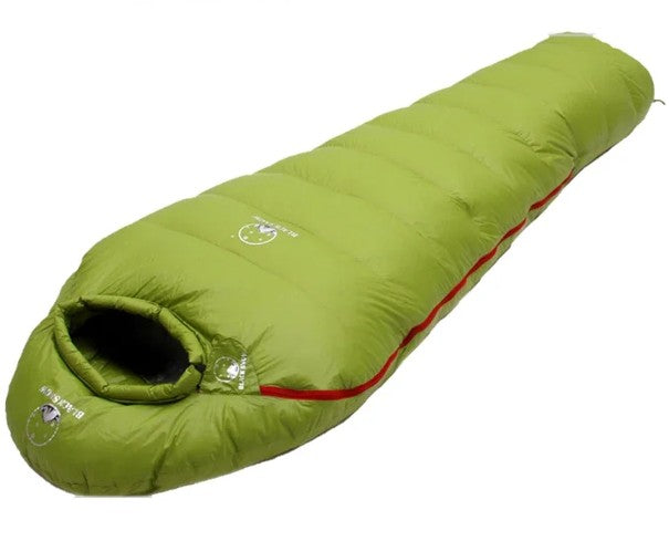 sac de couchage grand froid vert