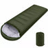 sac de couchage parfait ete vert avec sac de transport