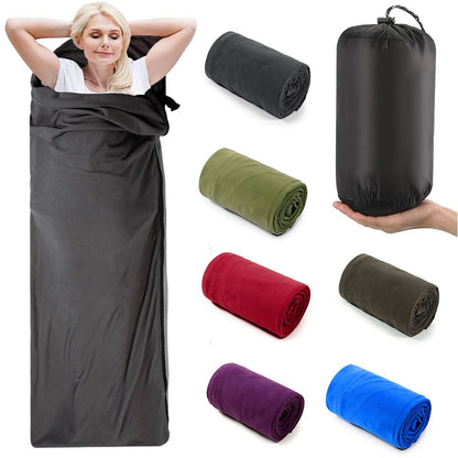 Sac de  couchage| LE MINCE EN POLAIRE