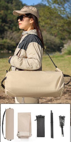 Lit de Camp | LE LARGE 38 CM DE HAUT - Camping Confortable