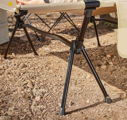 Lit de Camp | LE LARGE 38 CM DE HAUT - Camping Confortable