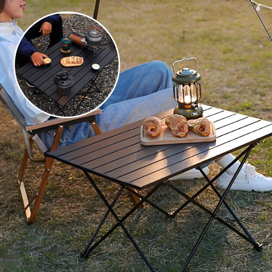 Table de camping | LA TABLE DE NUIT - Camping Confortable