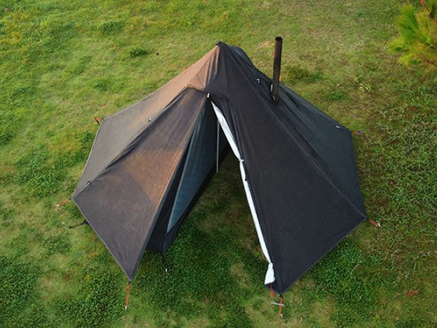 tente-camping-conique-noire