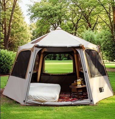 Tente gonflable | LA PETITE YOURTE - Camping Confortable