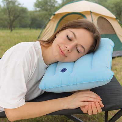 Coussin Gonflable | LE COUSSIN RECTANGULAIRE - Camping Confortable
